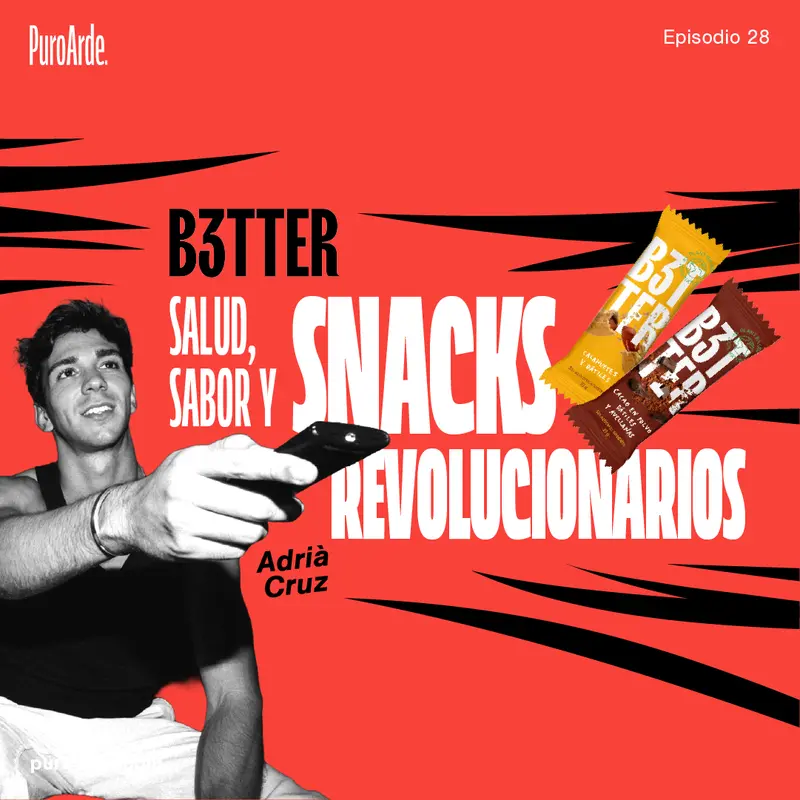 Portada del episodio 28 de PuroArde, con Adrià Cruz de invitado.